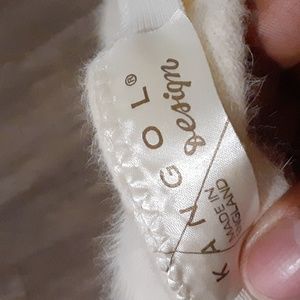 Kangol hat cream vintage large